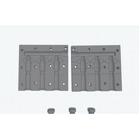 SOFT PLASTIC SQUID INJECTION MOLD 3.5" FISHING SWIM BAIT LURE MOULD PLASTISOL - Picture 6 of 10